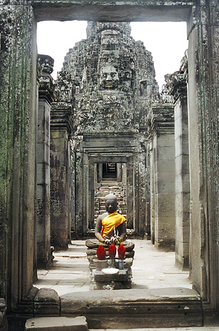 The more than 100 temples at Angkor were built during the height of the Khmer civilisation.