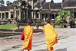 Dedicated to the Hindu god Vishnu, Angkor Wat was built during the first half of the 12th century as a funeral temple for a descendant of King Jayavarman II.