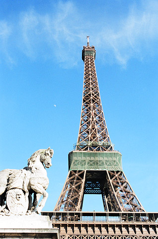 The Eiffel Tower, the symbol of the city, is ironically one of the hardest buildings to photograph.