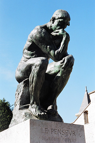 'The Thinker', is arguably the sculptor Auguste Rodin's best known work and one of the most famous sculptures in the world.