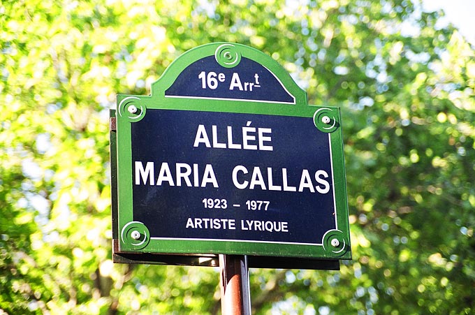 The greatest opera diva of all time, Maria Callas, lived in Paris and died on September 16, 1977, in her apartment on Avenue Georges Mandel in the Trocadero district.
