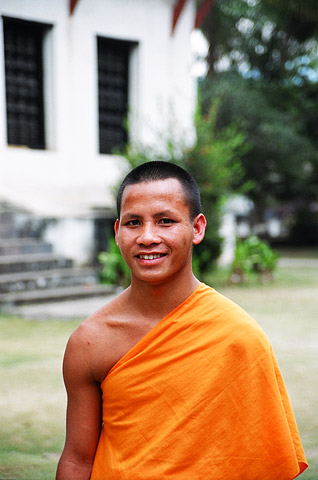 The majority, if not all, of Buddhist Lao males become monks at some stage in their lives.