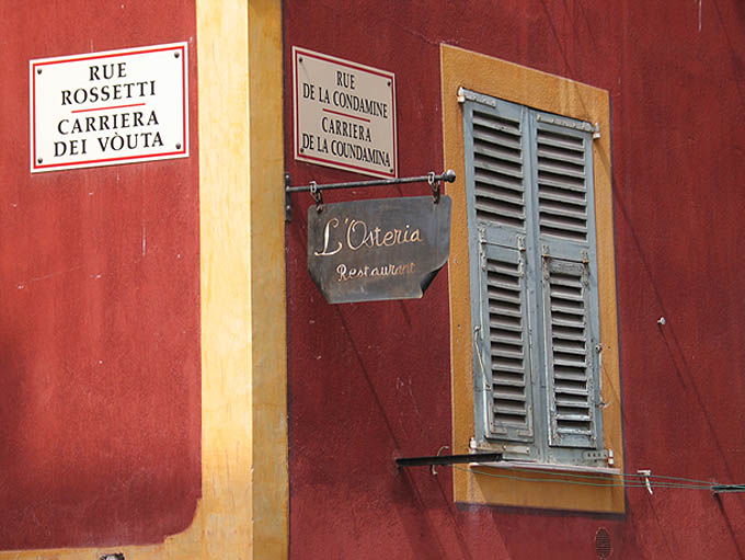 Nice's Italianate 'Old City' is a labyrinth of winding streets and ochre- and yellow-painted buildings.