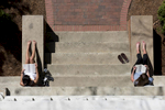 As the summer sun begins to emerge on campus, so do the bare feet of students studying outside their residence halls.