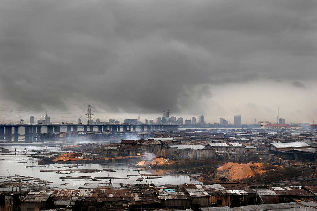 Storm Front Over Lagos, Nigeria