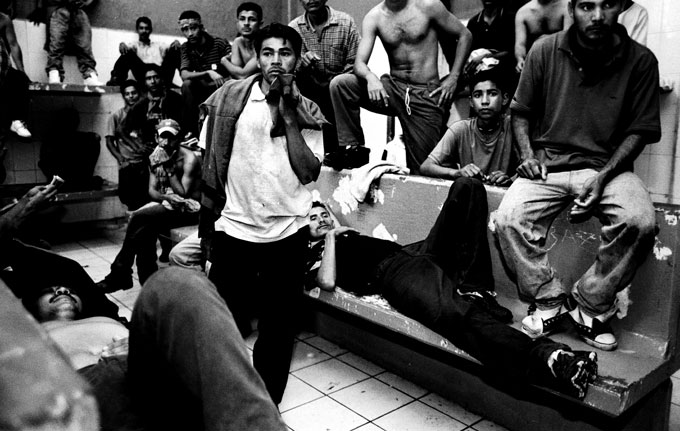 Central American detainees in Tapachula, Mexico.
