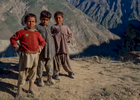 Three boys from the village who came with me on a photographic excursion one afternoon...