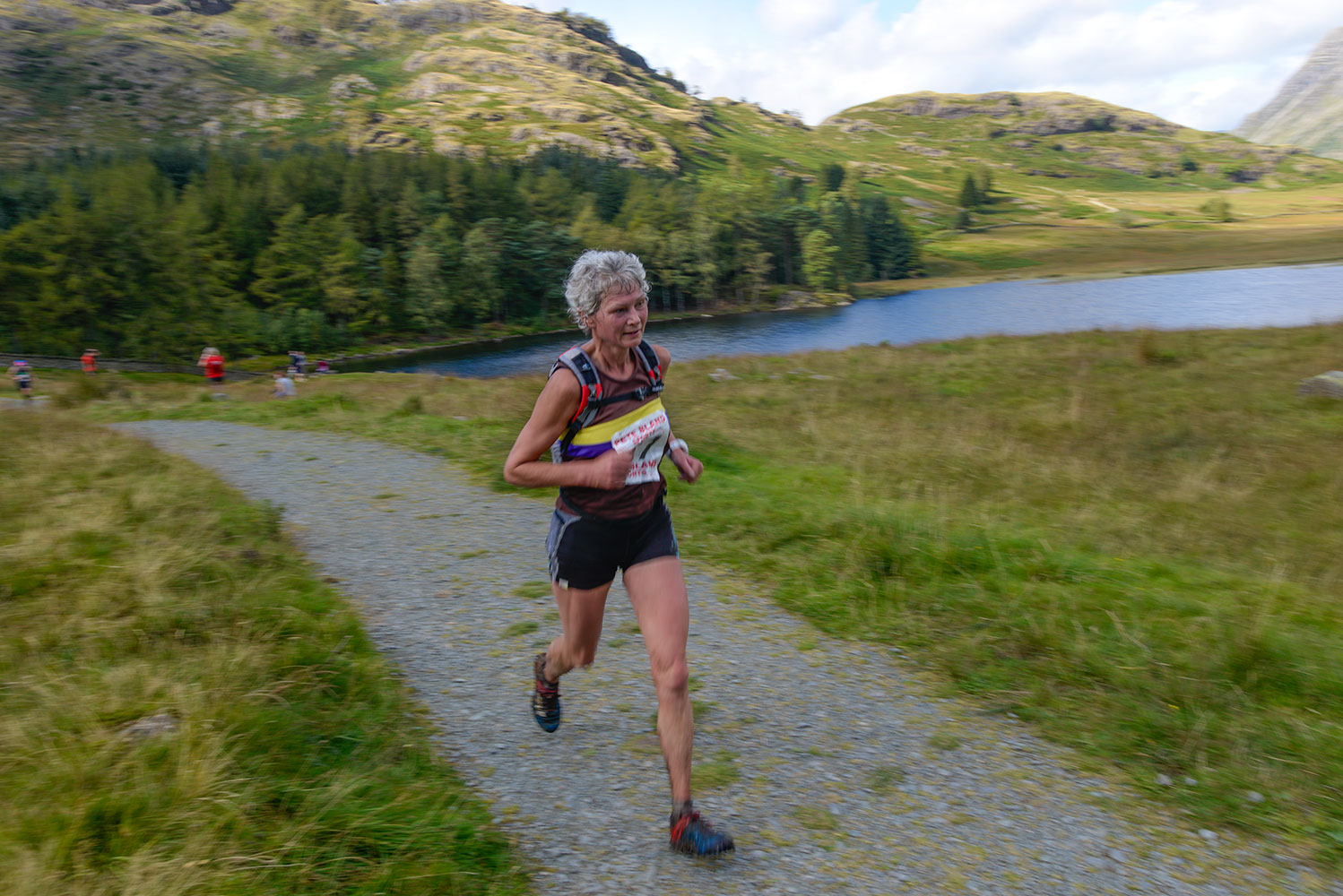 Competing in the Three Shires Fell Race in Cumbria in 2015. Nicky is a British long distance runner, specialising in fell running. She holds the women's records for each of the three major fell running challenges in the United Kingdom – the Bob Graham Round, the Ramsay Round and the Paddy Buckley Round, as well as being the only person to have run each of them in under twenty hours.