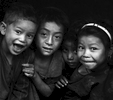 School children at Hurikot villageBronica ETRS, 75mm, Ilford HP5 @ 800ASA