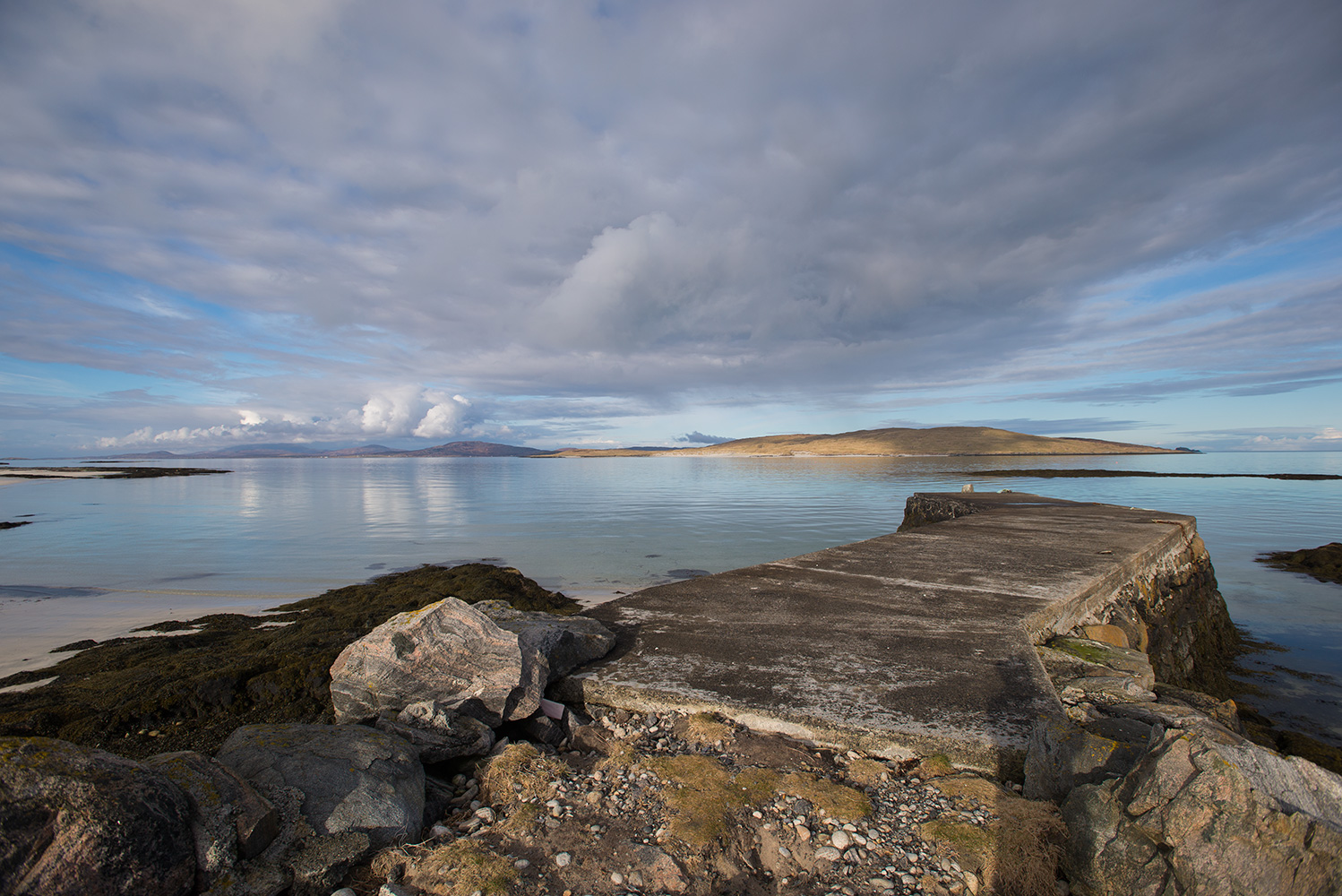 The jetty at Cidhe Eolaigearraidh