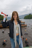 Starting the triathlon at the Keswick Mountain Film Festival in 2008. Julia Bradbury is an English television presenter, employed by the BBC and ITV, specialising in documentaries and consumer affairs. She is most recognised for co-presenting the BBC One programme Countryfile with Matt Baker from 2004 until 2014.