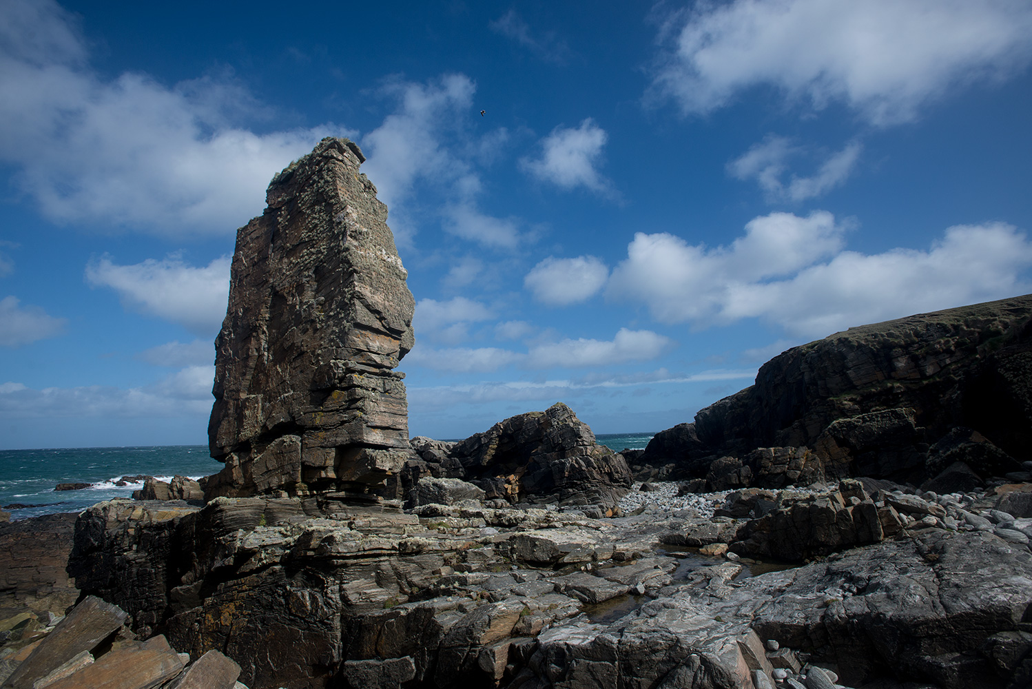 Rock formations at the northern tip of the Isle of LewisOuter HebridesNikon D610, 17-35mm