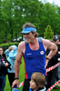 Keswick Mountain Festival 2009.James Cracknell, double Olympic gold medallist, after completing the triathlon