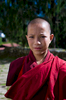 Novice Monk at Gasa Dzong, Bhutan