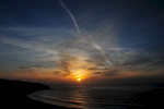Sunset at Sennen Cove, Cornwall