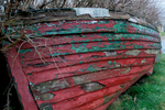 An old boat at CoghaneCounty Kerry, Republic of Ireland