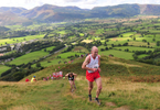 I shot this event for the I.A.U. in Keswick in September 2009. This is John Brown of England leading the field chasing Wilson Chemweno in the Mens' Fell Race.
