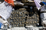 Above Chhukung village, beneath the immense, brooding mass of the south wall of Lhotse, is this memorial to three Polish climbers who perished in separate accidents on the mountain. Rafal Cholda,  Czeslaw Jakiel and Jerzy Kukuczka. Kukuczka was the second person to summit all 14 of the world's 8000m peaks, after Reinhold Messner. He also climber four 8000m peaks in winter and made the first ascent, in Alpine Style, of a new route on K2 (with Tadeusz Piotrowski) which has never been repeated. He was a hard man! Respect. RIP.Nikon D300, 17-35mm. November 2008