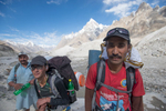 On the Baltoro below HobutseBaltistan Tours was founded concurrently with The Karakoram Experience. Mohammed Iqbal from Khaplu was the instigator, and today it is capably run by his son Zafar. I owe them all a huge debt of thanks for thirty years of friendship and service. Masha'Allah!