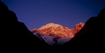 At sunrise, from Jangothang Camp, BhutanBronica ETRSi, 75mm, Fuji Velvia