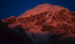At sunrise, from Jangothang Camp, BhutanBronica ETRSi, 150mm, Fuji Velvia