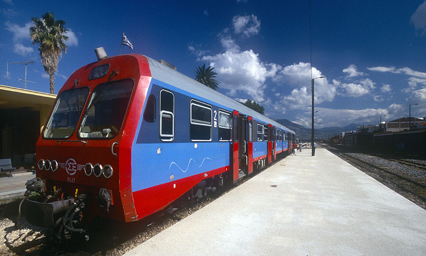 The railway stationNikon F5, 17-35mm, Fuji Velvia 100