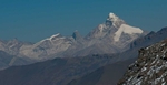 Peaks on the Nepal / Tibet border