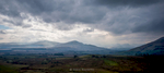 This sensational viewpoint was recently acquired by the Cumbria Wildlife Trust as a nature reserve. It is on the road above the village of Berrier village and this viewpoint is just 15 minutes from the car-park. This is looking across to the Dodds and Helvellyn etc.Nikon D610, 17-35mm. Two images, stitched.