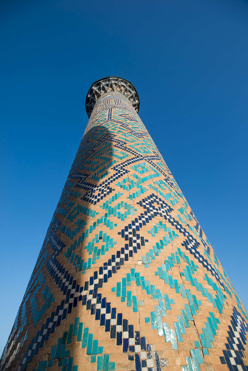 One of the minarets, seen from the roof