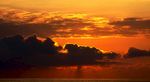 Sunset from the coast, east of GirasunNikon F5, 180mm, Fuji Velvia 100