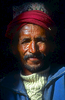 A Khojar man of the village.North-west Nepal.Nikon FM2, 17-35mm, Fuji Velvia 100