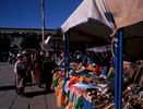 The market in front of the Jokhang temple in Barkhor SquareBronica ETRSi, 50mm, Fuji Velvia