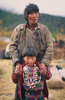 Woman and child at this village below Thanza in the Mo Chhu valley. Altitude is 3700mNikon FM2, 50mm, Fuji Velvia