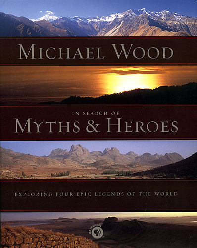 The cover of Michael Wood's book accompanying the PBS TV series of the same name being transmitted in the USA in November 2005. Published in the USA by the University of California Press, the cover features four of my images