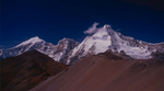 From the crest of the Nyele La, circa 4890mBronica ETRSi, 75mm, Fuji Velvia