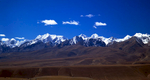 A view south to Api, Nampa and Saipal - the most remote peaks in north-west Nepal.  Taken from the road to the Gurla La from Purang, south of Kailas / ManasorovarBronica ETRSi, 150mm, Vuji Velvia