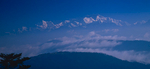 An early morning shot from the ridge above Sandakphu LodgeNikon FM2, 24mm, Fuji Velvia