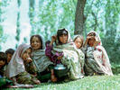 Girls from this village beneath Tirich Mir in ChitralNWFP, PakistanBronica ETRSi, 75mm, Fuji Velvia