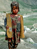 A younf Shimshali girl at Shuwert, the summer grazing settlement on the Shimshal Pass at 4600m