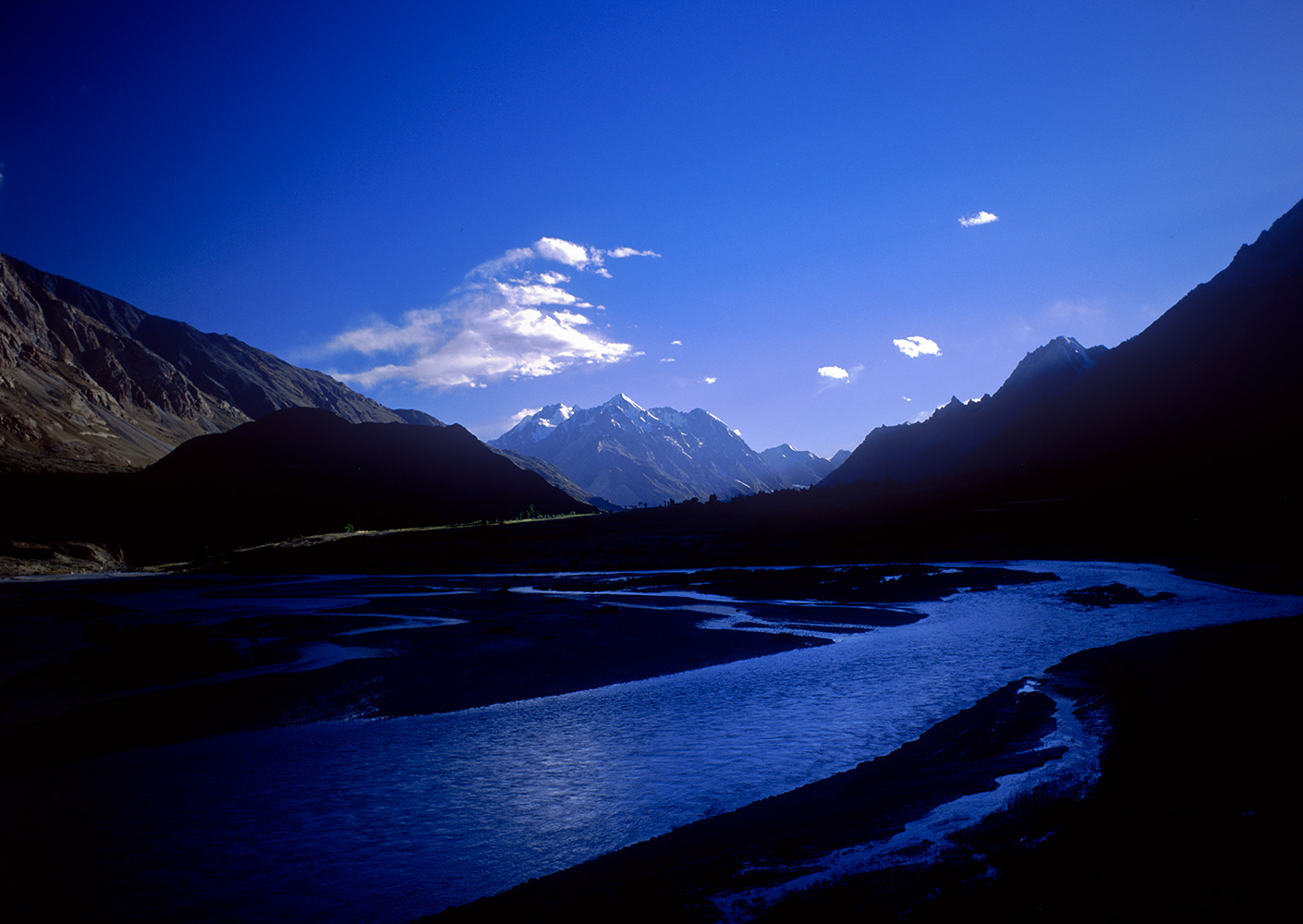 Leaving the village of Lasht early in the morning to beat the sun and rising river levels, this image captures the delicious atmosphere of these valleys before the scorching heat of the sun turns them into furnaces.Bronica ETRSi, Fuji Velvia