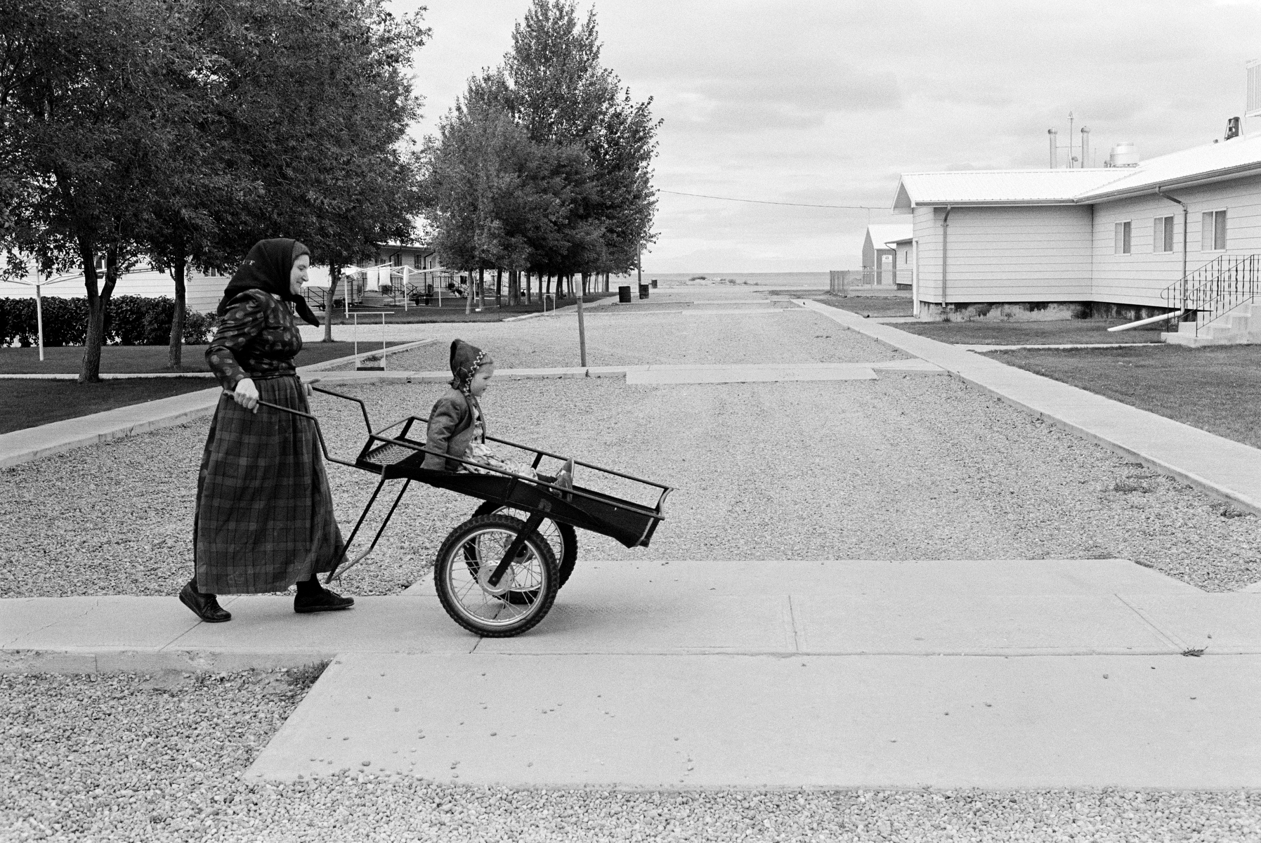Hutterites living in Montana and Alberta, Canada are a communal branch of Anabaptists who, like the Amish and Mennonites, trace their roots to the Radical Reformation of the 16th century. 