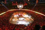 The Saddledome in all it's glory.