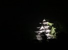 After riding 60 kilometres through the tail end of a typhoon, we were rewarded with a free camp spot and a clear view of Gujo-Hachiman castle in Honshu.
