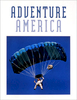 Parachuting for the National Geographic book, “Adventure America,” in Lompoc, California, near Vandenberg Air Force Base.
