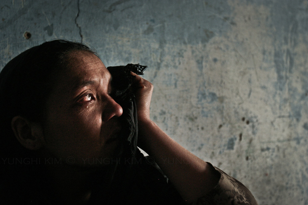 Widow Miriam, Afghanistan 2004.