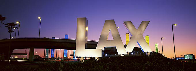 The new face of LAX.Now that's a facelift.