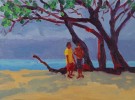 9 x 12{quote} oil on linenBaldwin Beach, Maui© S'zanne Reynolds, {quote}The artist formerly known as Holly Trapp{quote}Private Collection in Austin, TXPrivate Collection, Austin, TX