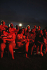 Lumbee homecoming attendees watch fireworks on July 7, 2018. The popular homecoming draws tens of thousands home to the small town of Pembroke, NC. The Lumbee tribe of eastern North Carolina is comprised of a people who’s native identity—however culturally rich—has been fought over for more than a century by a federal government that doesn’t see them fitting neatly into any racial category.