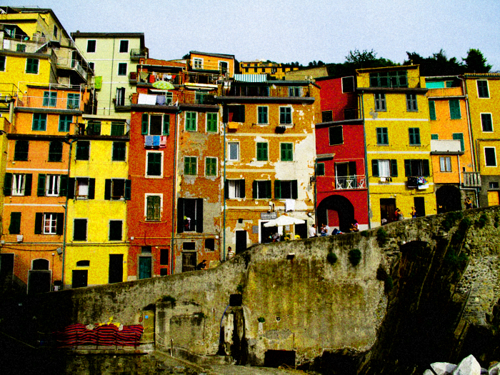 A village and comune in the province of La Spezia, situated in a small valley in the Liguria region of Italy. It is the first of the Cinque Terre one meets when travelling north from La Spezia.