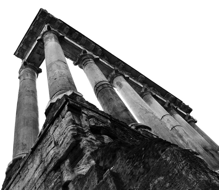 The Temple of Saturn is a temple to the god Saturn in ancient Rome.